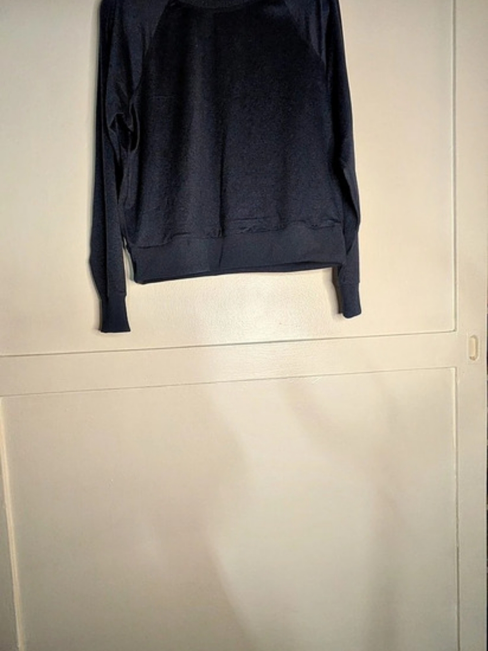 Quince SuperSoft Fleece Crew Sweatshirt Gray Small